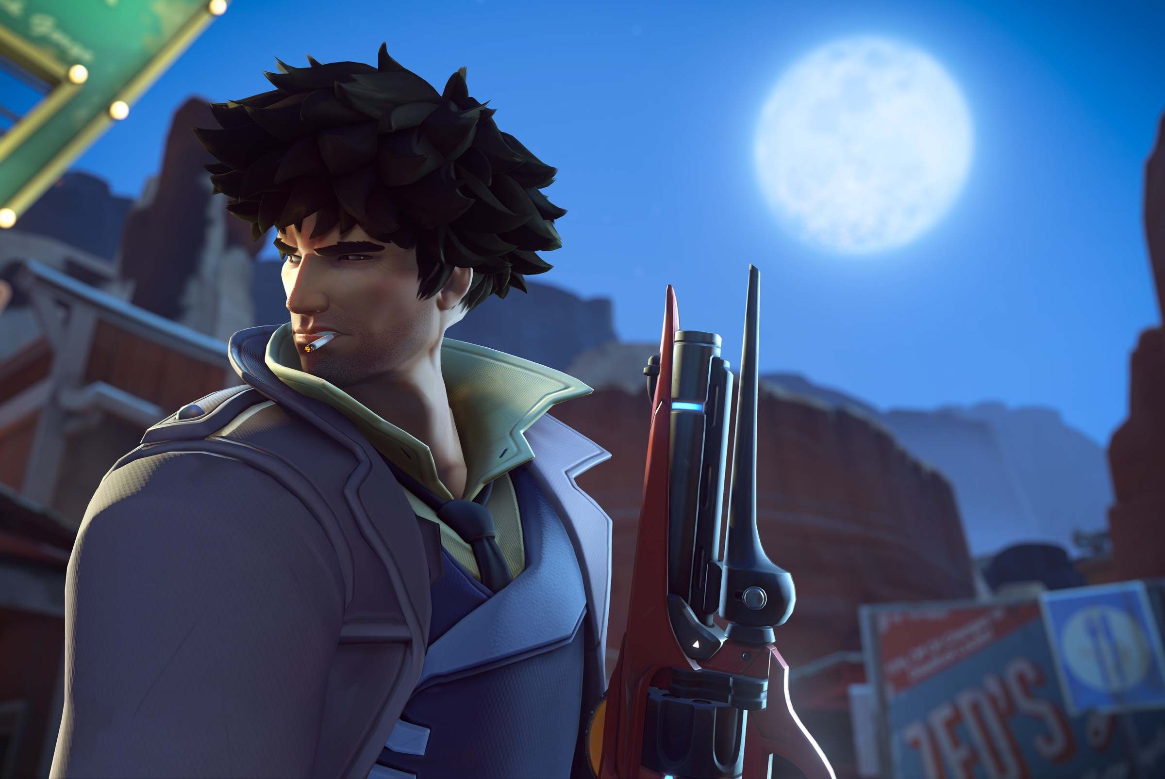 Why Overwatch 2’s Cowboy Bebop collab looks a little weird