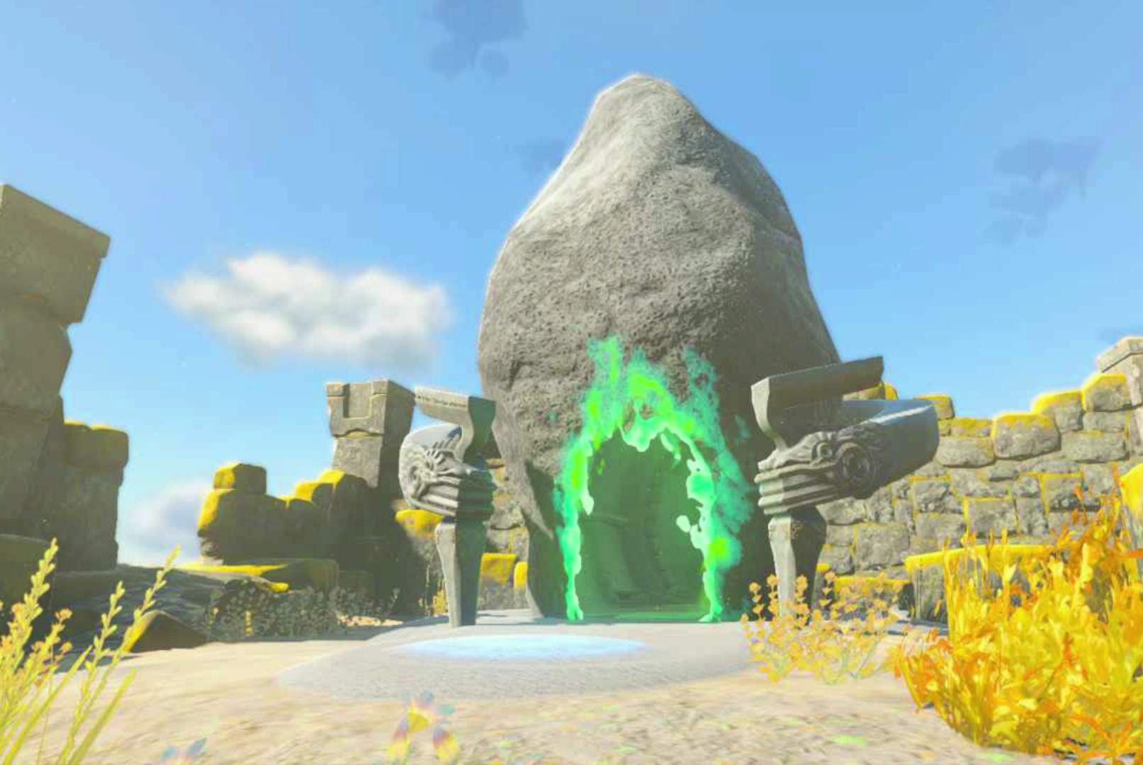 Taunhiy Shrine location and walkthrough in Zelda: Tears of the Kingdom