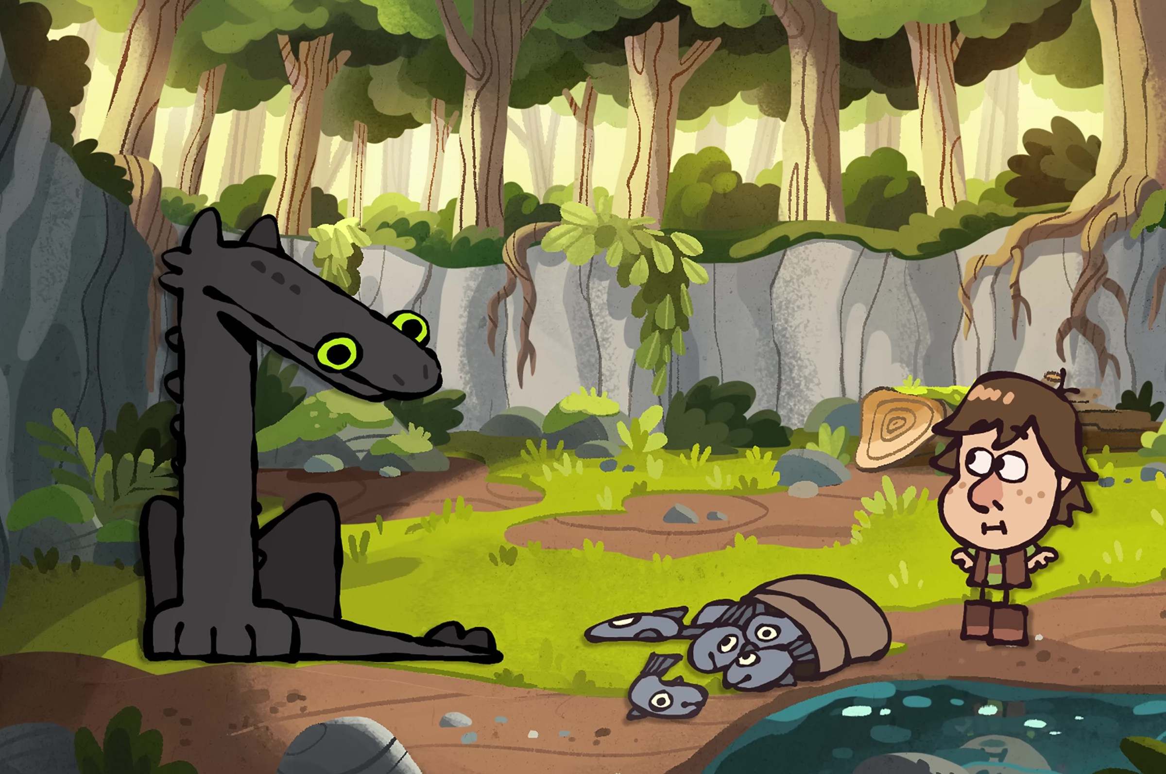 Toothless dancing to Pokémon Black and White is everything I needed this holiday season